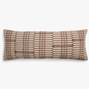 Parachute Broken Lines Lumbar Pillow Cover 14x36”